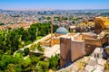The skyline of Sanliurfa in Turkey Royalty Free Stock Photo