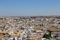 Skyline of Seville from the top of the Cathedral of Seville -- Cathedral of Saint Mary of the See, Andalusia, Spain Royalty Free Stock Photo