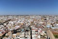 Skyline of Seville from the top of the Cathedral of Seville -- Cathedral of Saint Mary of the See, Andalusia, Spain Royalty Free Stock Photo