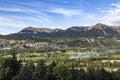 Skyline of Seyne les Alpes Royalty Free Stock Photo