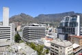 Skyline with skyscraper under construction at Cape Town on South Africa