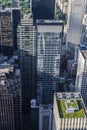 Skyline of skyscrapers of Manhattan, New York City, USA Royalty Free Stock Photo