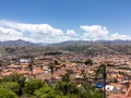 Skyline of Sucre, Bolivia