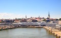 Skyline of Tallin Royalty Free Stock Photo