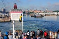 Skyline of Tallinn from the Sea