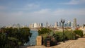 Skyline of Tel Aviv, Israel Royalty Free Stock Photo