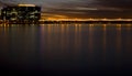 Skyline of Tempe Arizona at Sunset