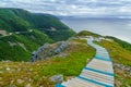 Skyline trail, in Cape Breton Highlands National Park Royalty Free Stock Photo