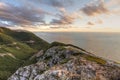 Skyline Trail Sunset Royalty Free Stock Photo