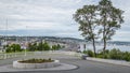 Skyline of Tromso in Norway Royalty Free Stock Photo