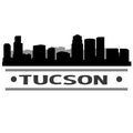 Tucson Skyline City Icon Vector Art Design