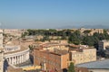 Skyline from Vatican city landmarks panoramic view. Royalty Free Stock Photo