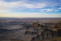 Skyline View of Blue Valley in Utah Royalty Free Stock Photo