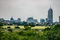 A skyline view of Nairobi city