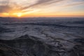 Skyline view sunrise near Capitol Reef National Park Royalty Free Stock Photo