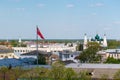 Skyline view of Yaroslavl city, Russia Royalty Free Stock Photo