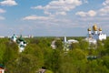 Skyline view of Yaroslavl city, Russia Royalty Free Stock Photo