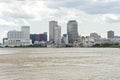 Skyline and Waterfront of New Orleans Royalty Free Stock Photo