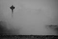 Skylon Tower Mist Royalty Free Stock Photo