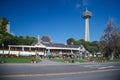 Skylon Tower observation tower, Niagara Falls, Ontario, Canada Royalty Free Stock Photo