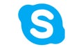 Skype icon with white background