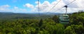 Skyrail Rainforest Cableway above Barron Gorge National Park Que