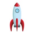 Skyrocket flying icon