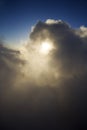 Skyscape with clouds.