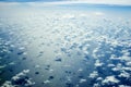 Skyscape over Indian Ocean