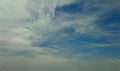 Skyscape Panoramic Clouds Sky Abstract Creative Background Textured Royalty Free Stock Photo