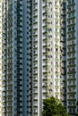 Skyscraper apartment buildings, residential real estate, HongKong Royalty Free Stock Photo