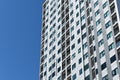 Skyscraper architecture building exterior of modern residential condominium Royalty Free Stock Photo