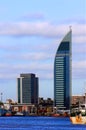 Skyscraper in the bay of Montevideo