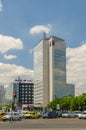 Skyscraper In Bucharest Royalty Free Stock Photo