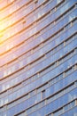 Skyscraper glass windows