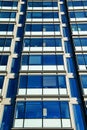 Skyscraper glass windows Royalty Free Stock Photo