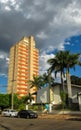 Skyscraper, high modern building in the city