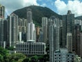 Skyscraper in Hong Kong Island in China