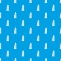 Skyscraper pattern seamless blue