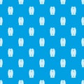 Skyscraper pattern seamless blue