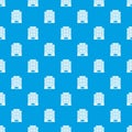 Skyscraper pattern seamless blue