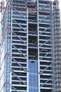 Skyscraper Scaffolding Construction