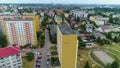 Skyscraper Scaleniowa Street Bialystok Wiezowiec Aerial View Poland
