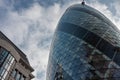 Skyscraper in the shape of a cone, building in neo-futuristic ar