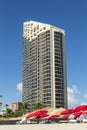 Skyscraper at Sunny Isles Beach Royalty Free Stock Photo