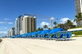 Skyscraper at Sunny Isles Beach Royalty Free Stock Photo