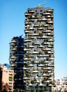 Skyscraper vertical forest in Milan