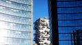 Skyscraper vertical forest in Milan