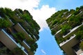 Skyscraper vertical forest in Milan