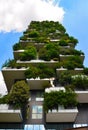 Skyscraper vertical forest in Milan